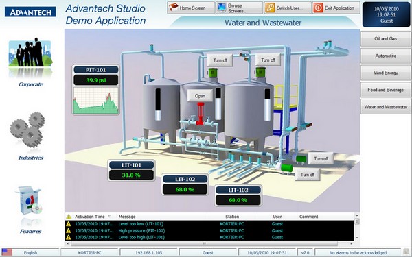 AStudio V6.1 4000 tags Run. WinXP/2K/NT